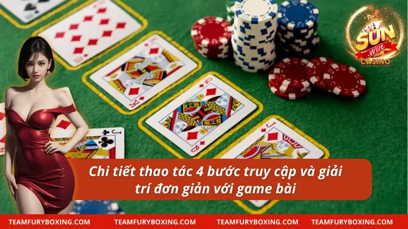 Quy trình tham gia game bài Sunwin